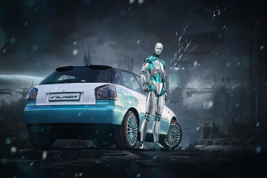  Audi A3 Eset by Vilner 2012 года  (фото 13 из 13)